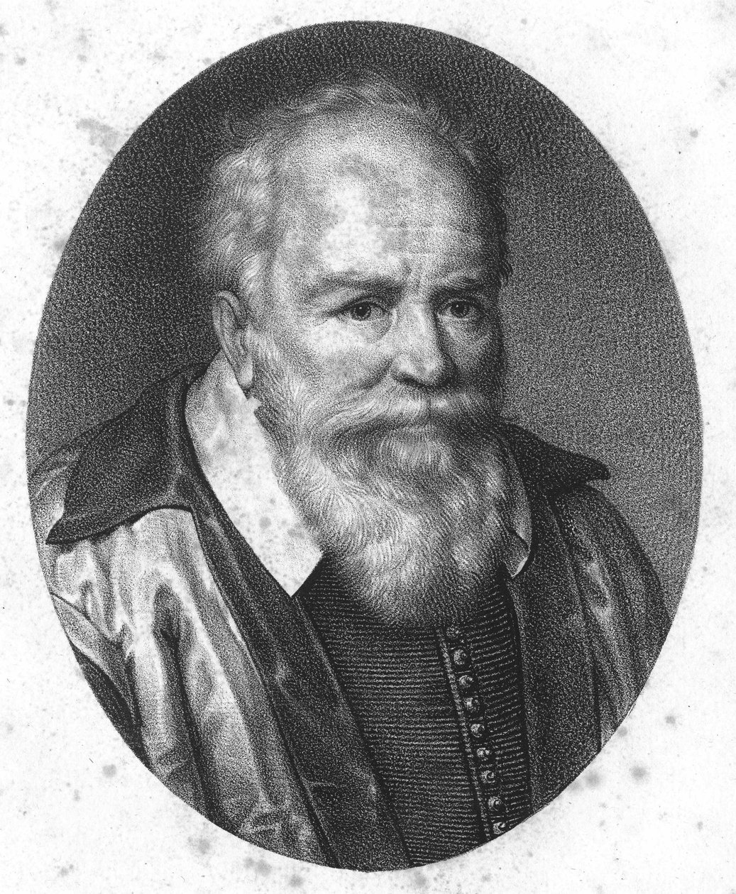 Porträt von Pierre Jeannin, genannt Präsident Jeannin, Magistrat und französischer Politiker (1540 bis 1622). von Unknown artist