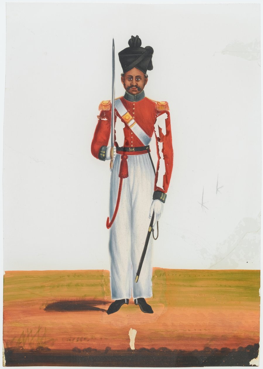 Subadar des 2. Martin-Bataillons, Madras-Armee