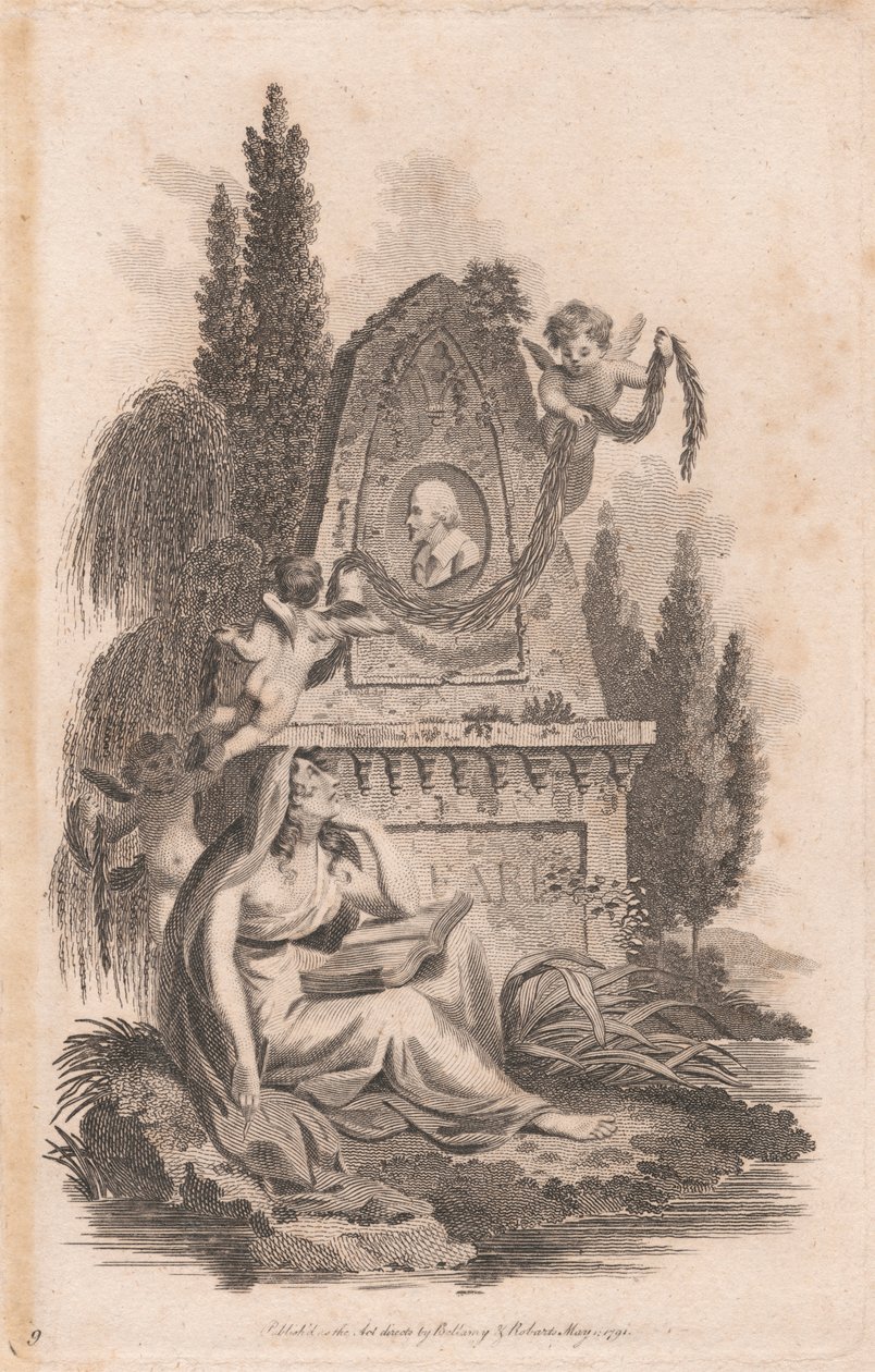 Ein Denkmal für Shakespeare von Unknown artist