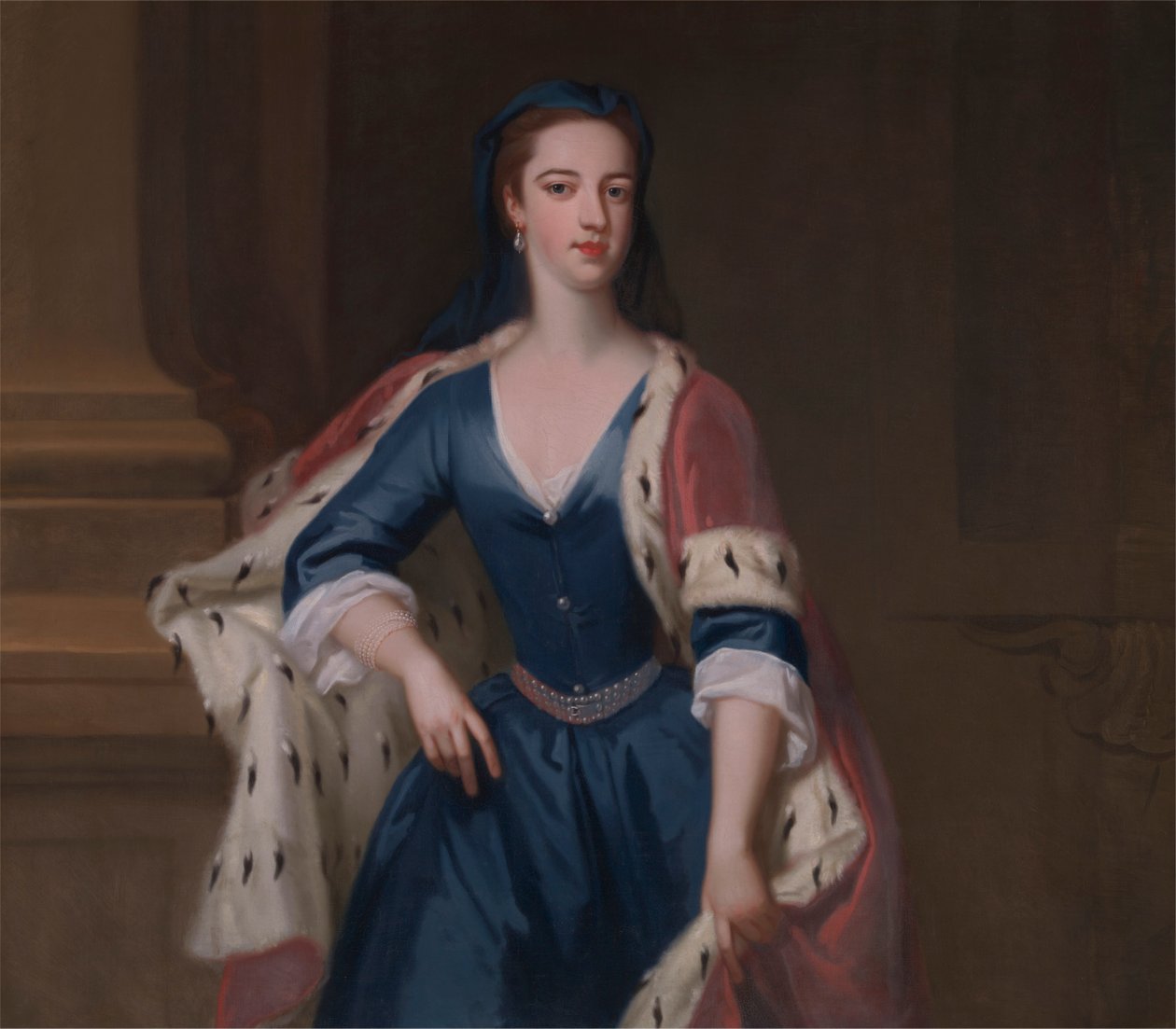 Eine Frau, früher gedacht als Anne, Lady Cavendish von Unknown artist