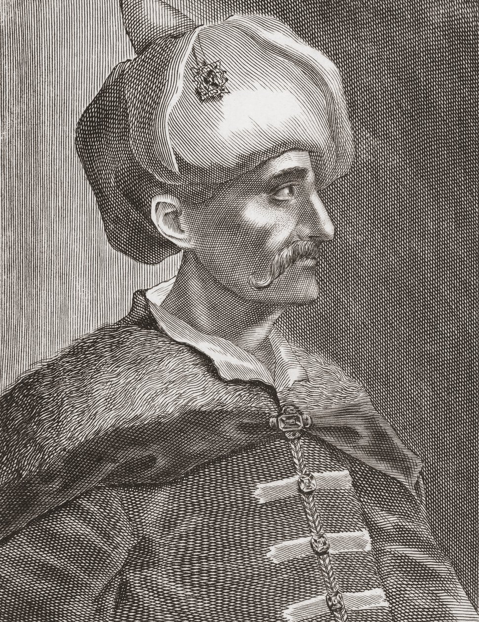 Ahmed I, Sultan des Osmanischen Reiches. von Unknown artist