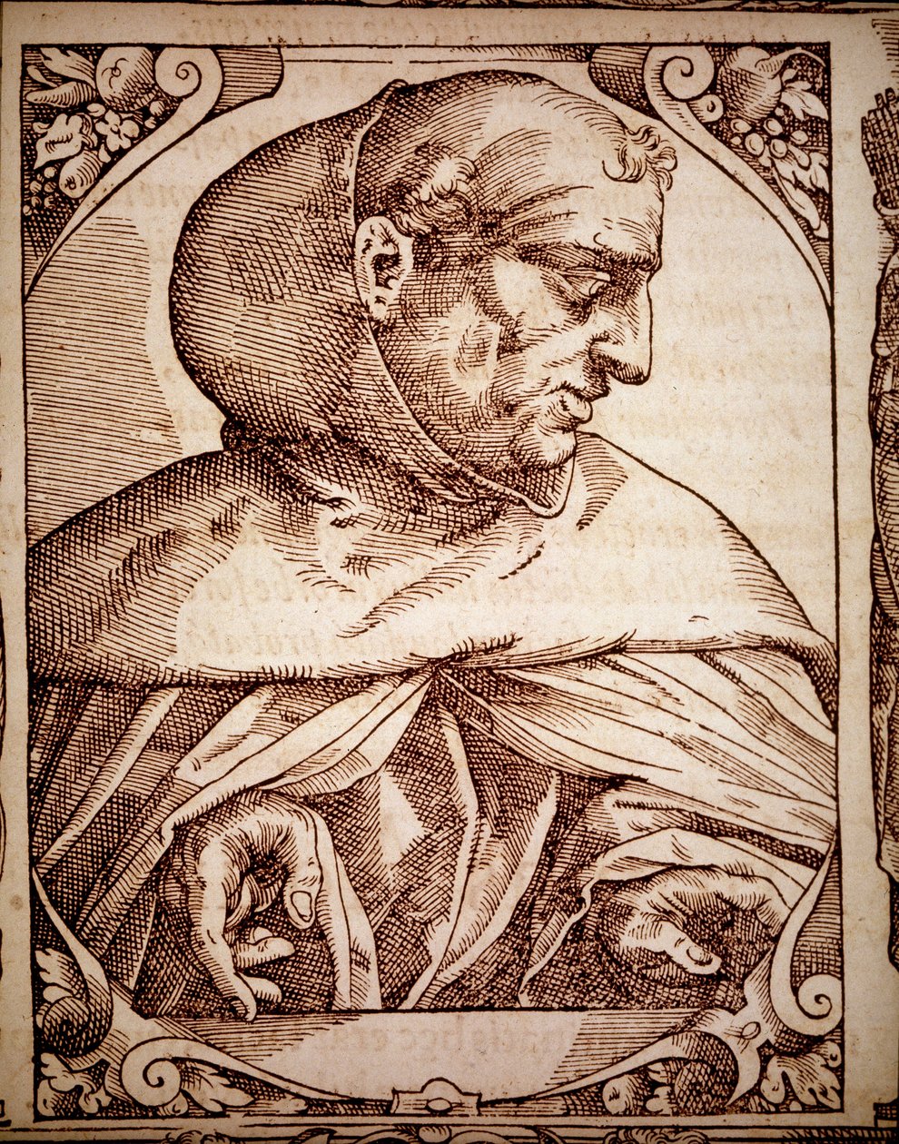 Albertus Magnus in „Elogia Virorum Illustrium“ von Unknown artist