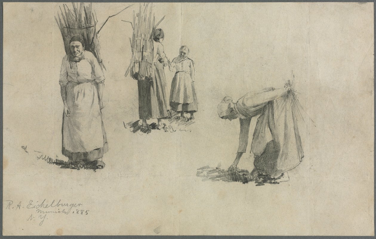 Bayerische Bauern von Unknown artist