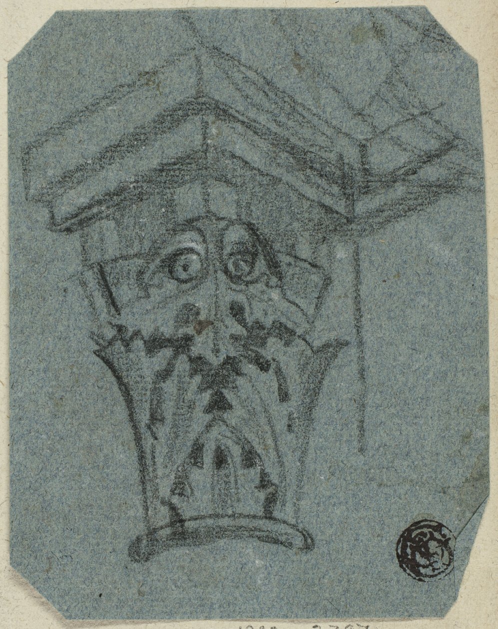 Kapitell der Säule von Unknown artist