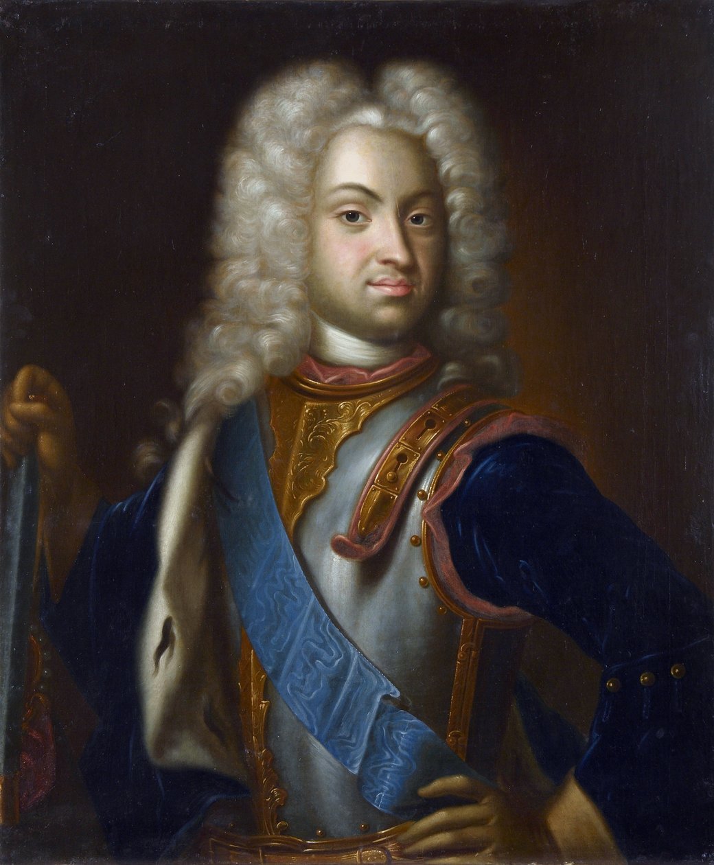 Porträt von Herzog Karl Friedrich von Holstein-Gottorp von Unknown artist