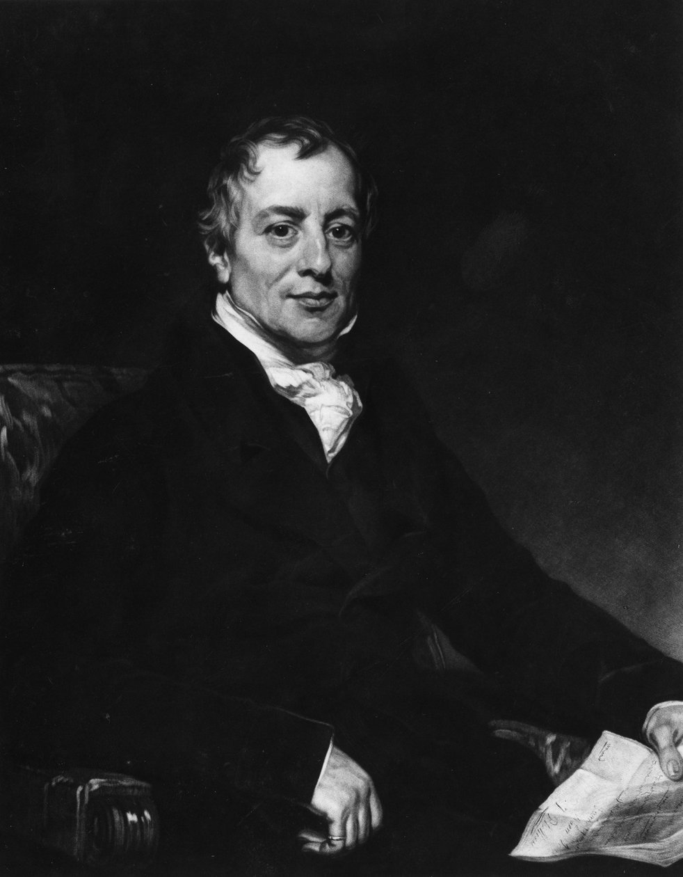 David Ricardo (1772 - 1823), britischer Ökonom. von Unknown artist