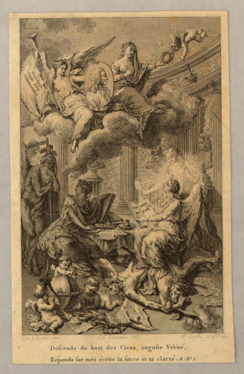 Descends du Haut des Cieux, Auguste Vérité, Répands Sur Mes Écrits Ta Force et Ta Clarté von Unknown artist