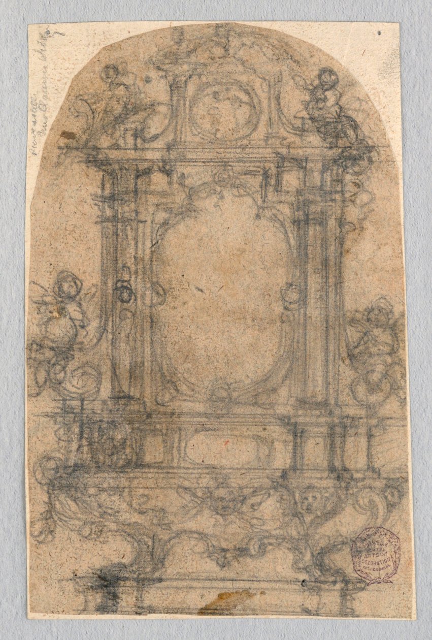 Entwurf für einen Altar von Unknown artist
