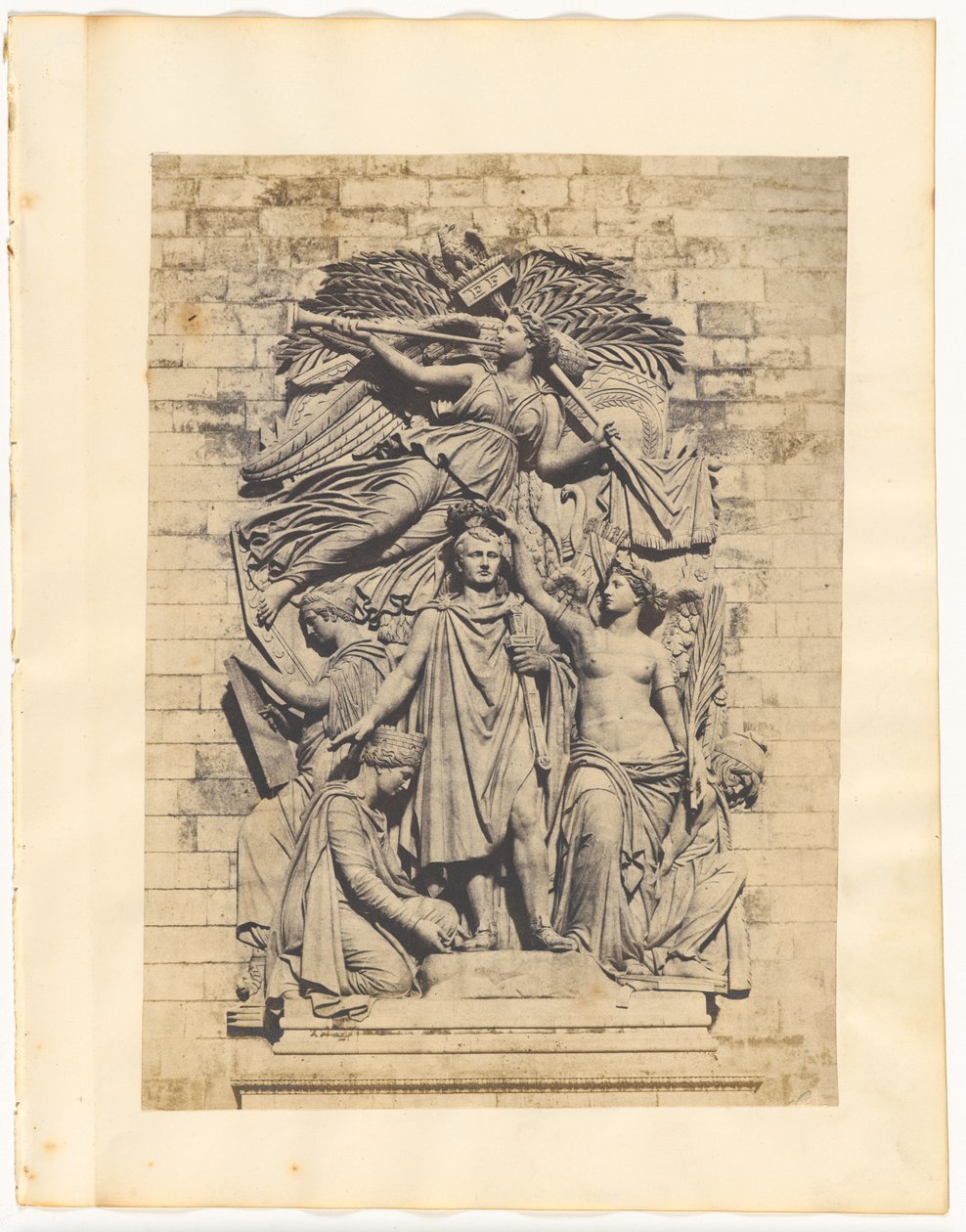 Detail von "Le Triomphe" auf dem Arc de Triomphe von Unknown artist