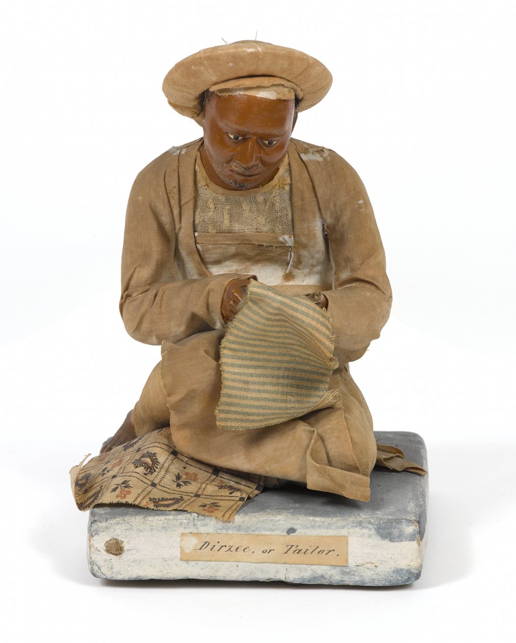Dirzee oder Schneider, Terrakottafigur, Indien, ca. 1880 von Unknown artist