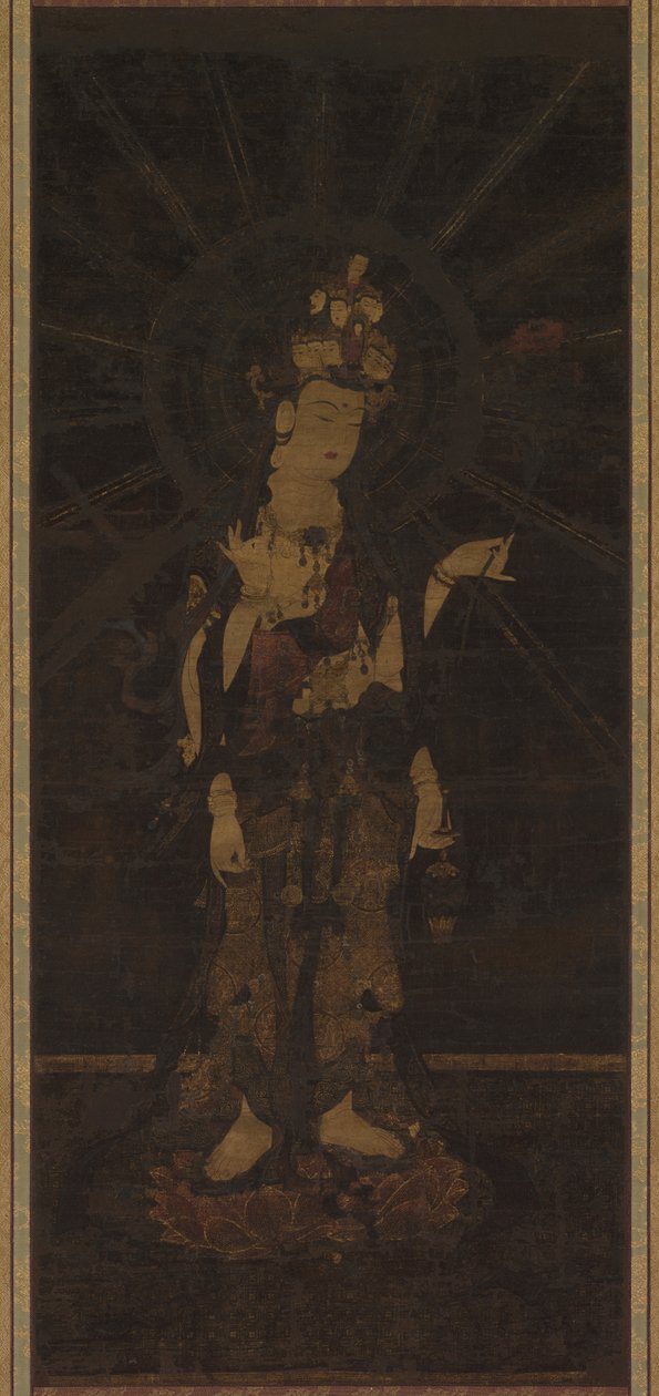Elfköpfiger Kannon (Jūichimen Kannon) von Unknown artist