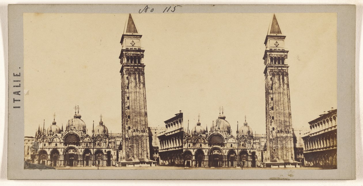 Ensemble des Markusplatzes, Venedig von Unknown artist