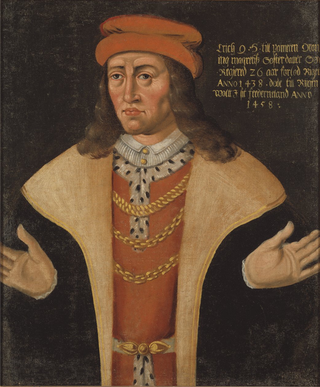 Erik von Pommern (1382-1459), König von Dänemark, Norwegen und Schweden von Unknown artist