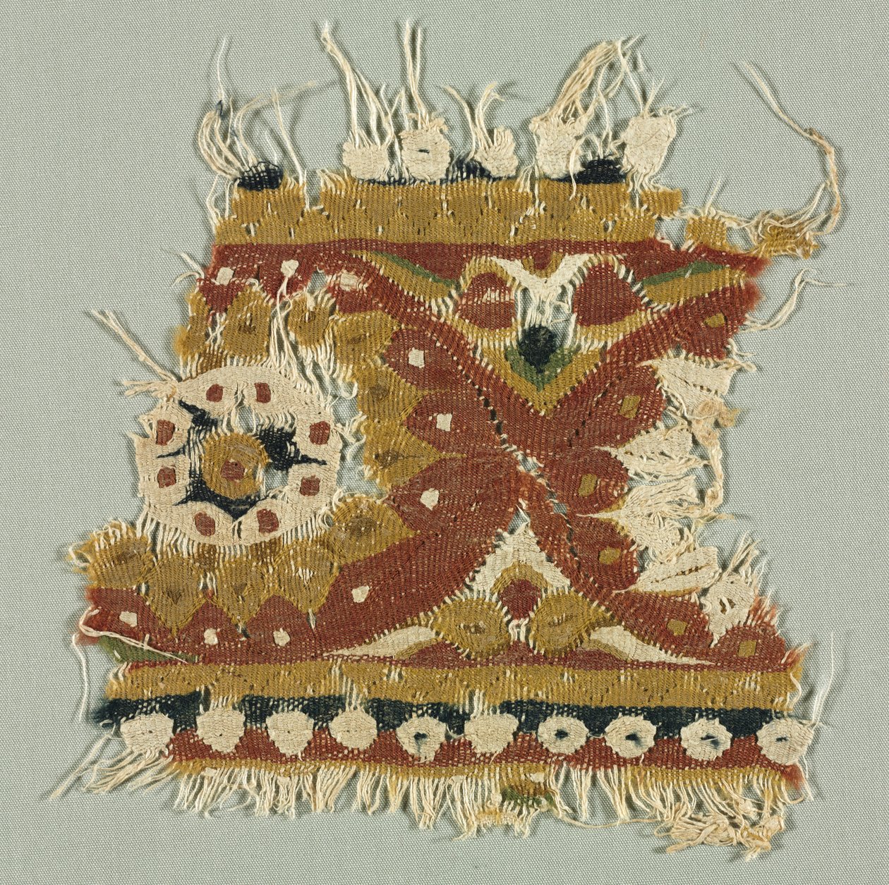 Fragment einer Bordüre von Unknown artist