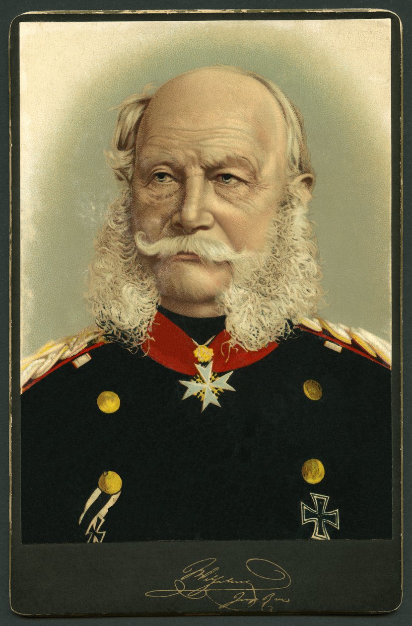 Guillaume I (Guillaume Frederic Louis de Hohenzollern) von Unknown artist