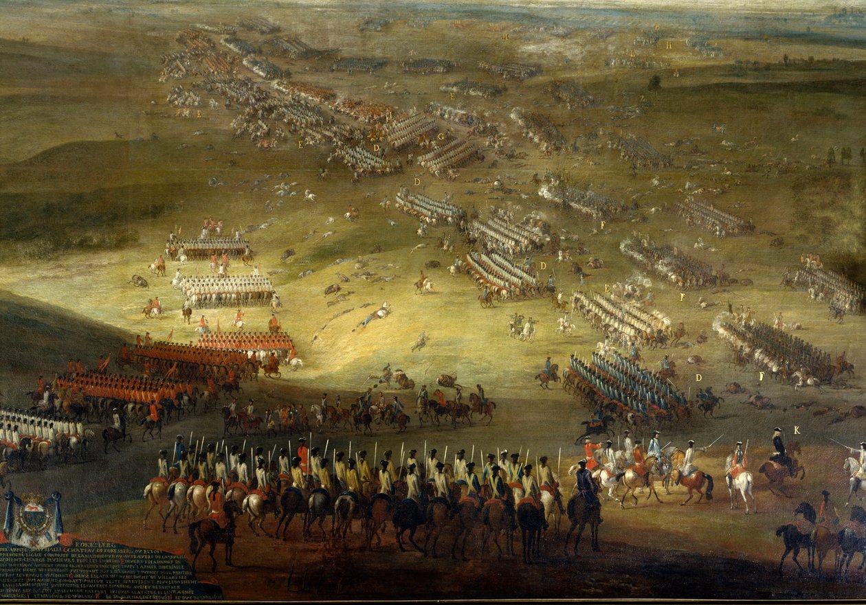 Schlacht von Kokesberg (1677) von Unknown artist