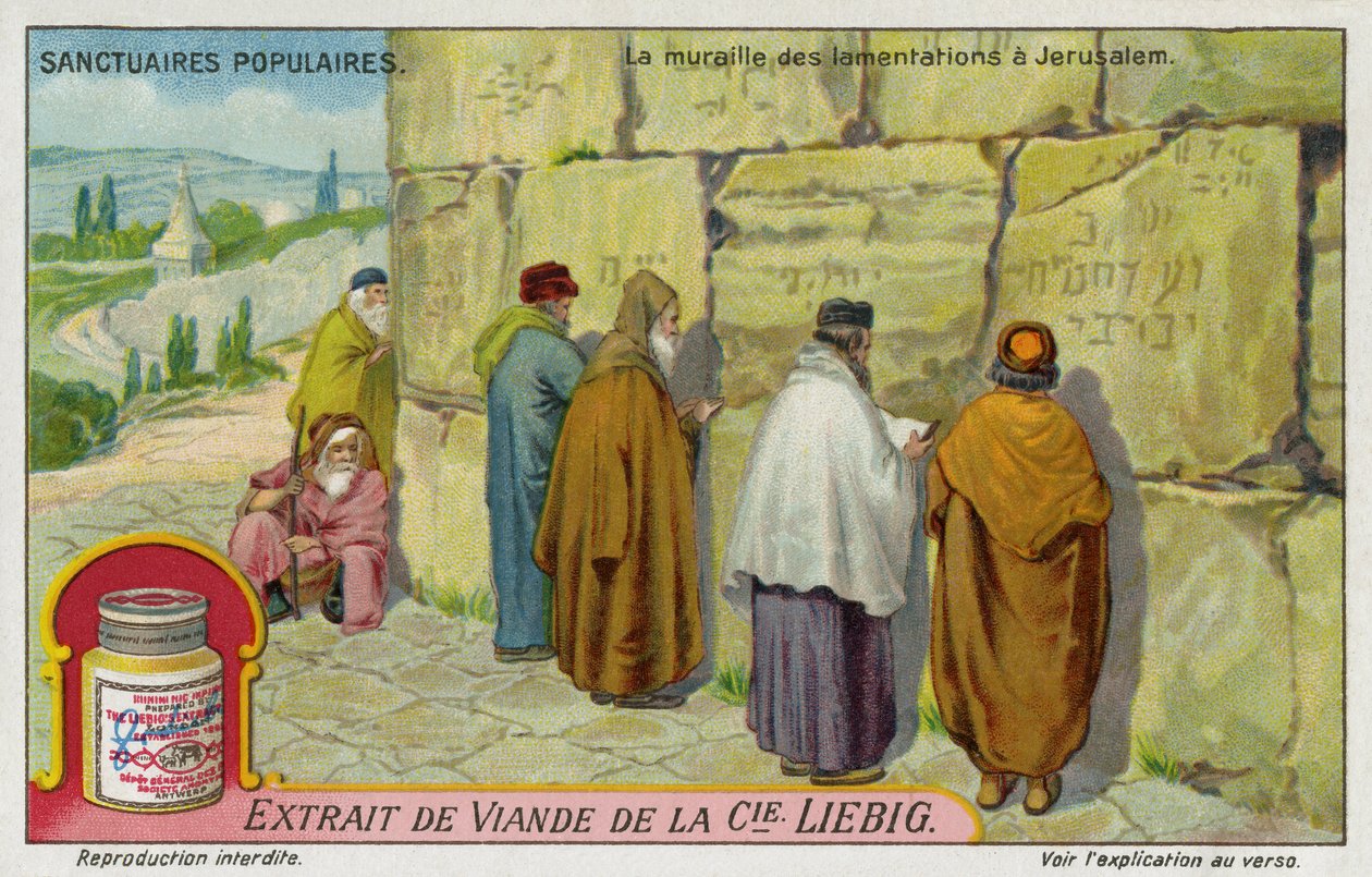 Heilige Schreine, Liebig-Sammelkarte 1924 von Unknown artist
