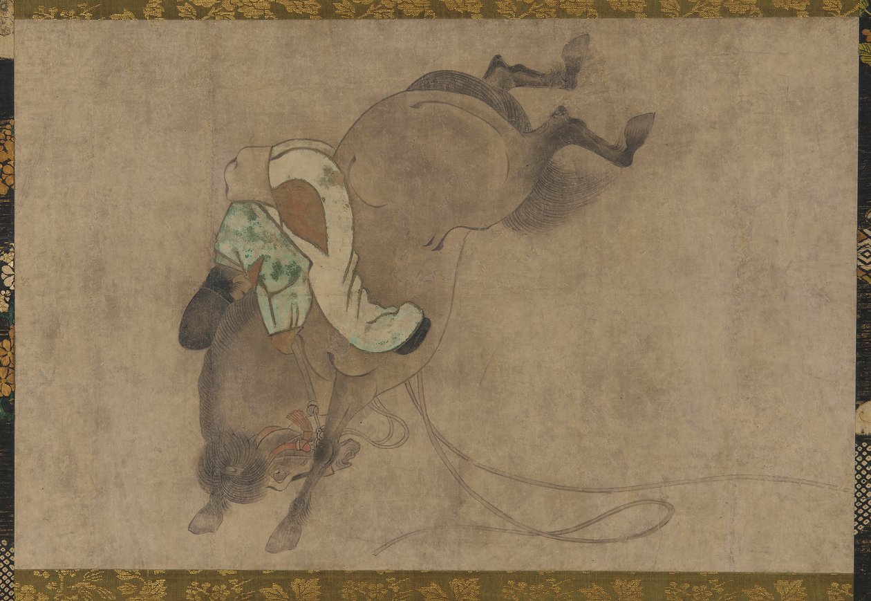 Pferd und Reiter von Unknown artist