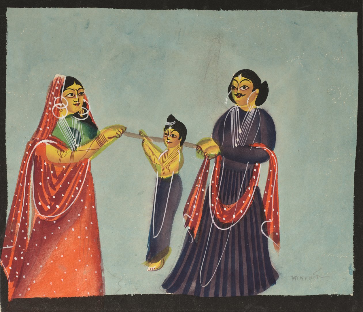 Kalighat-Malerei von Unknown artist