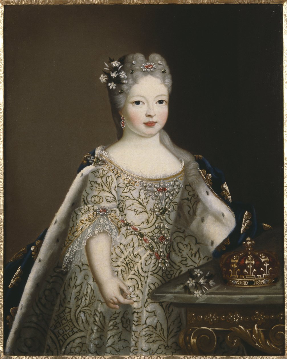 Porträt von Infantin Mariana Victoria von Spanien (1718-1781), Königin von Portugal von Unknown artist