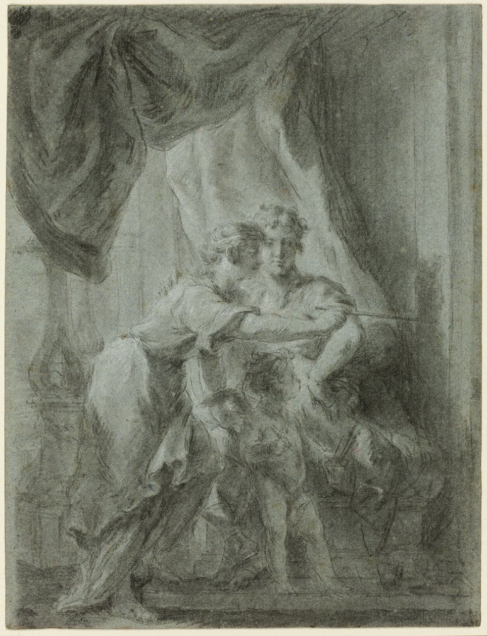 Mars, Venus und Amor von Unknown artist