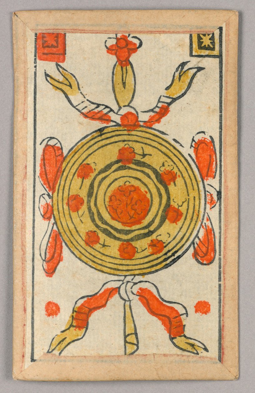 Minchiate (Tarot) Spielkarte von Unknown artist