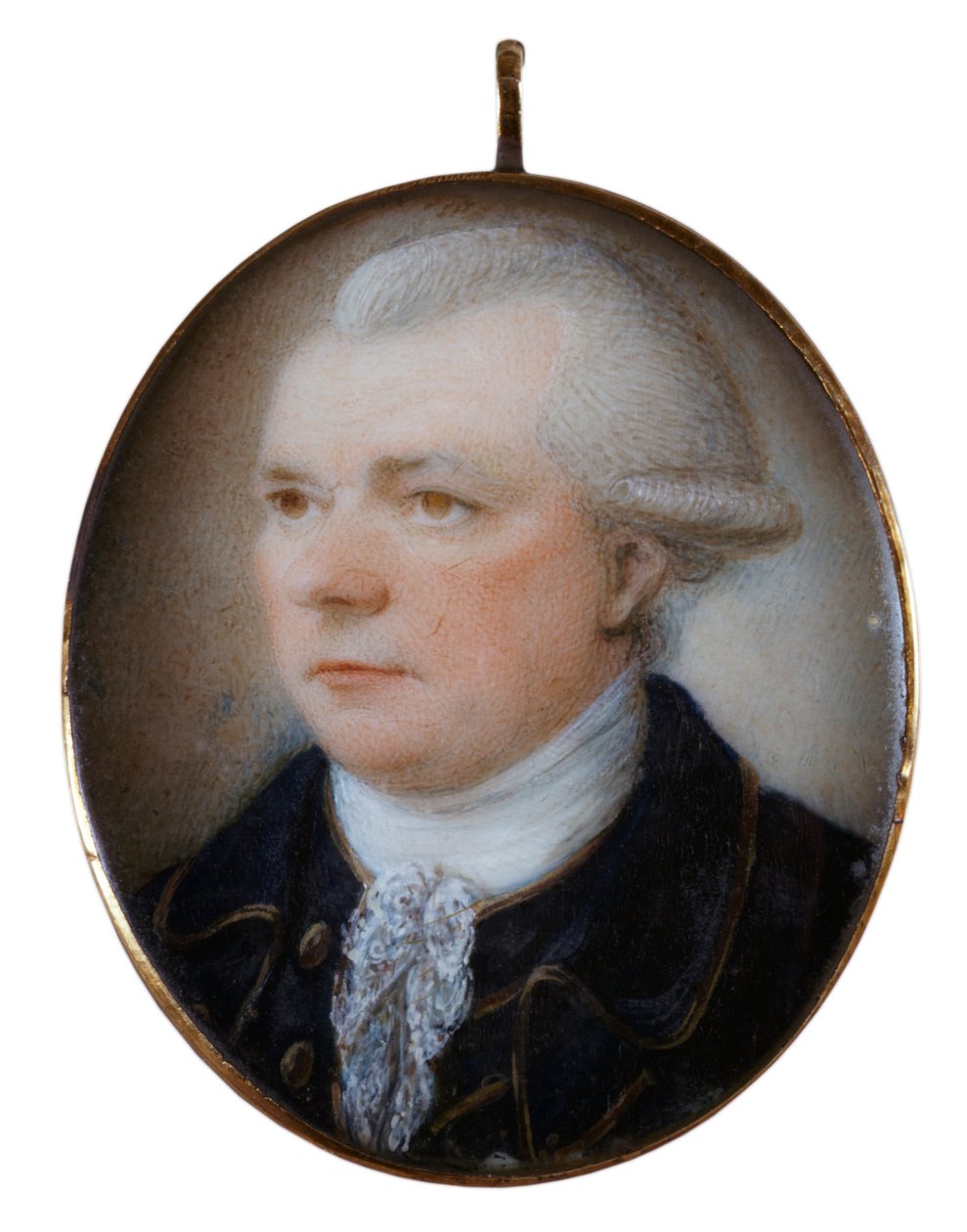 Miniaturporträt von Kapitän John Coxon (Gemälde) von Unknown artist