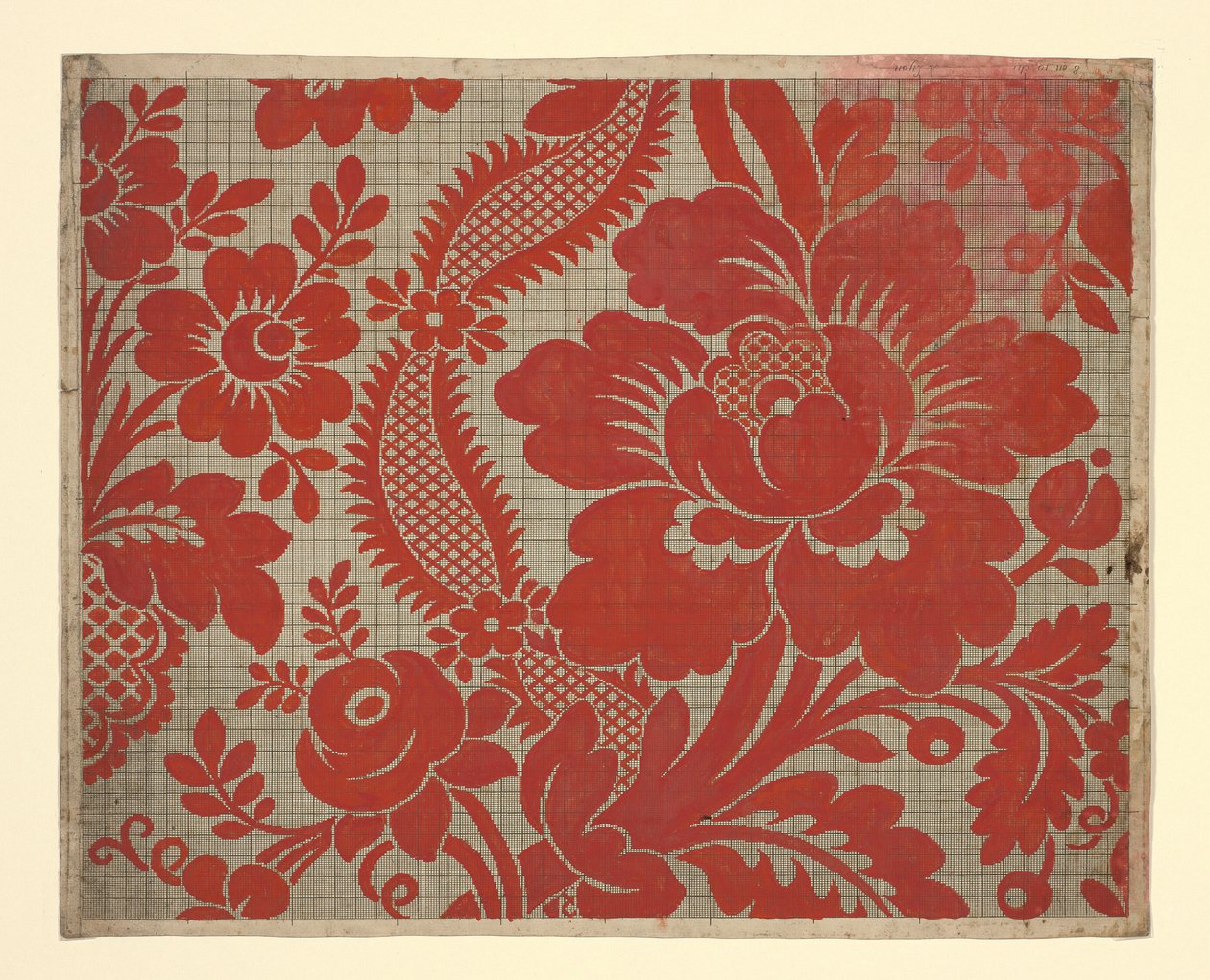 Mise-en-carte (Punktpapier) von Unknown artist