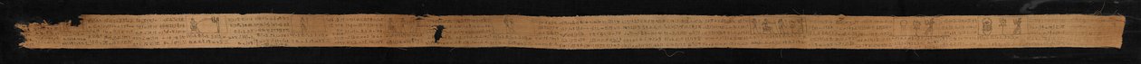 Mumienwickel von Petosiris, Sohn von Nanesbastet, mit Totenbuch-Zaubersprüchen von Unknown artist