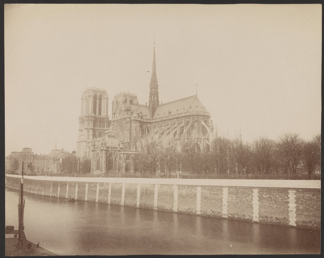 [Notre-Dame von der Seine aus gesehen] von Unknown artist