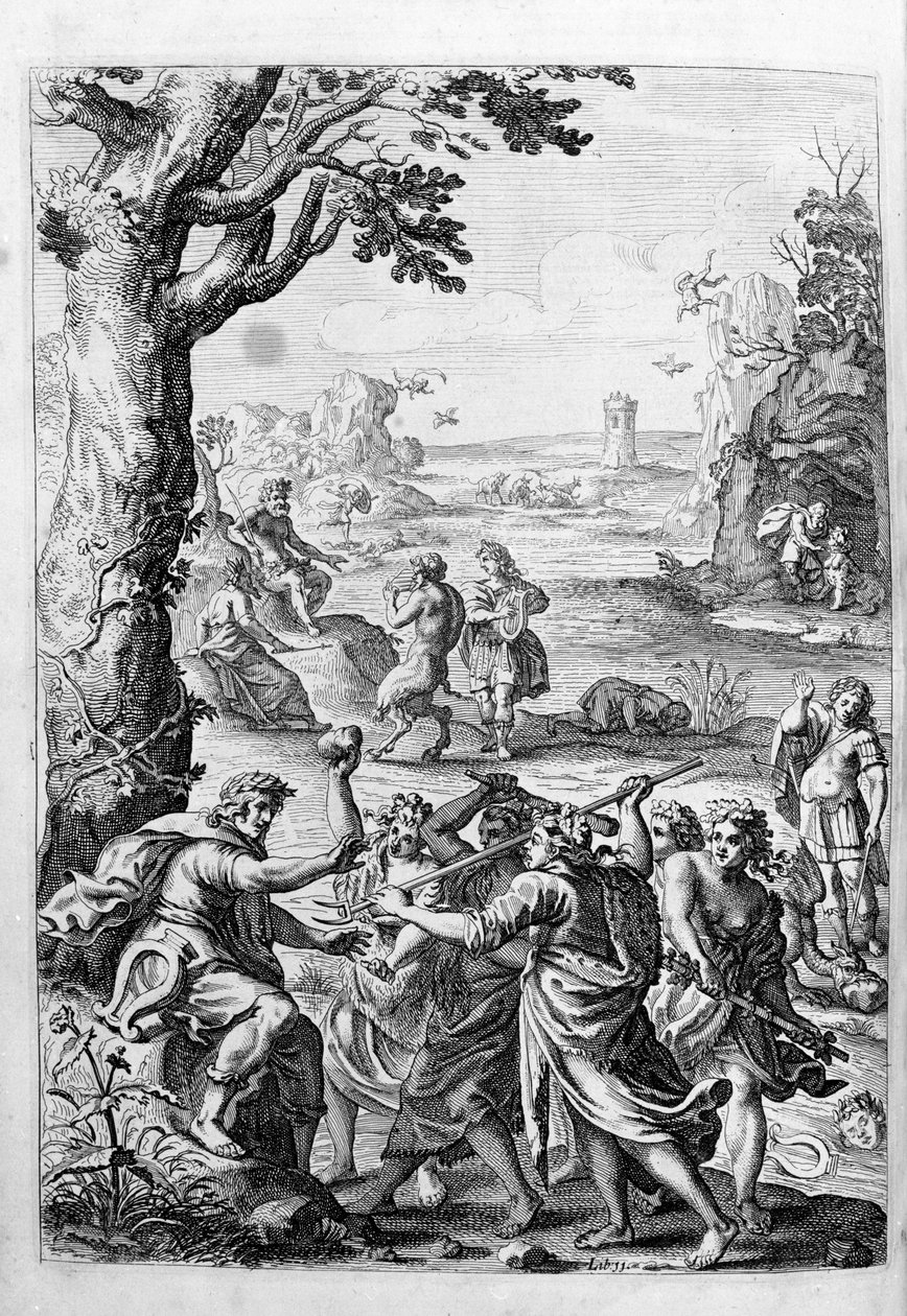 Ovid - Illustration für Buch 15 von Unknown artist