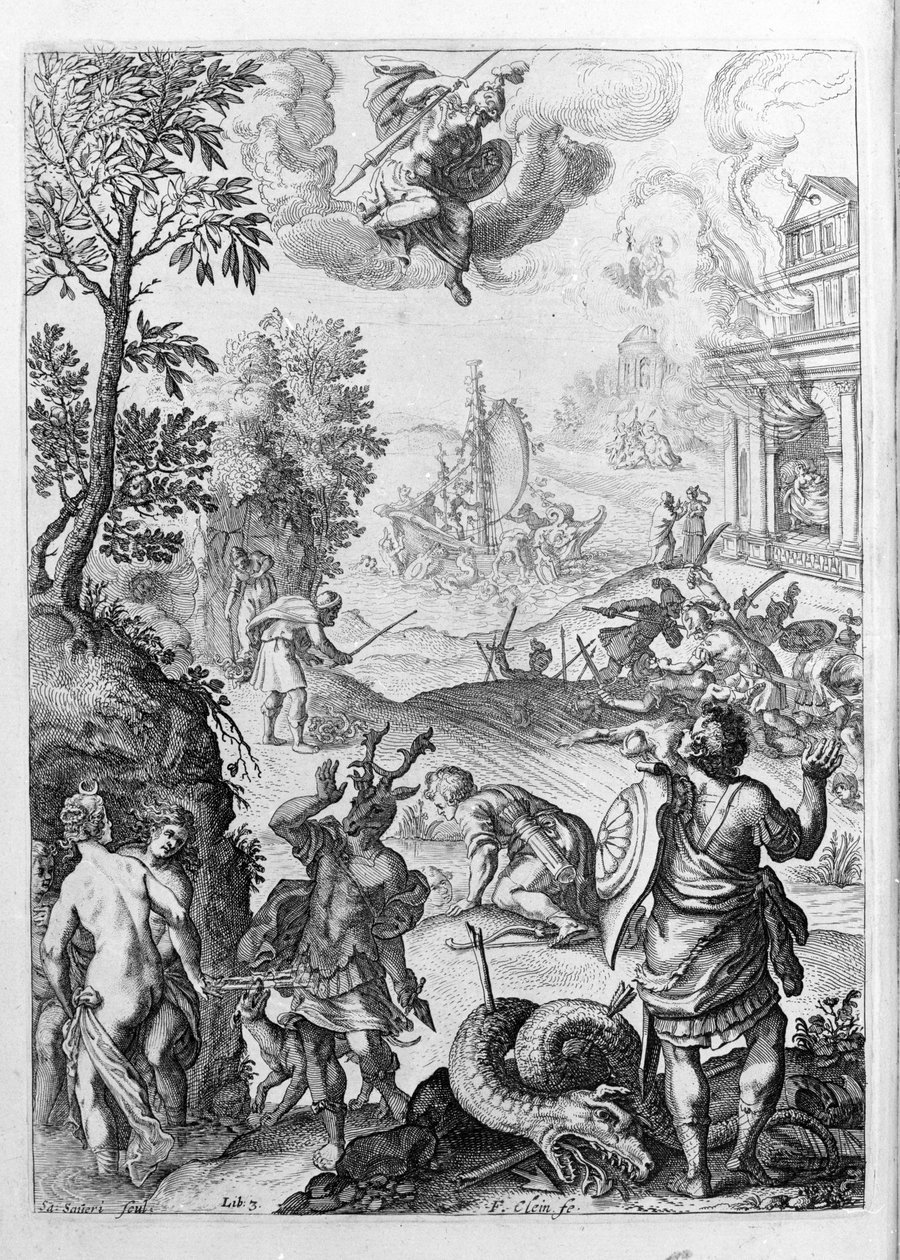 Ovid - Illustration für Buch 15 von Unknown artist