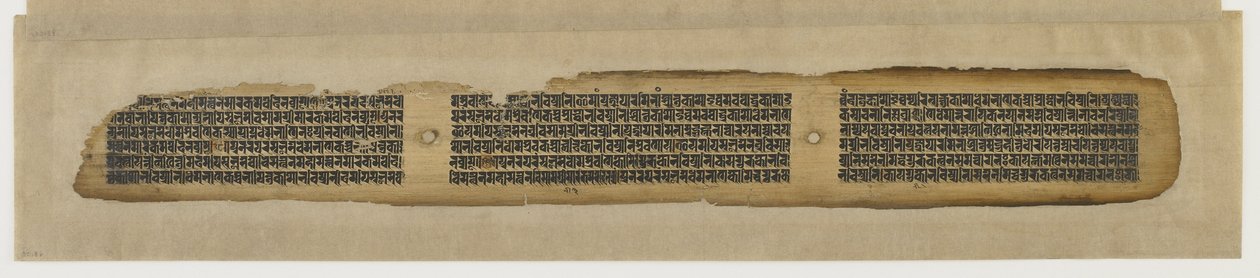 Parinirvana des Buddha, aus einem Prajnaparamita-Manuskript von Unknown artist