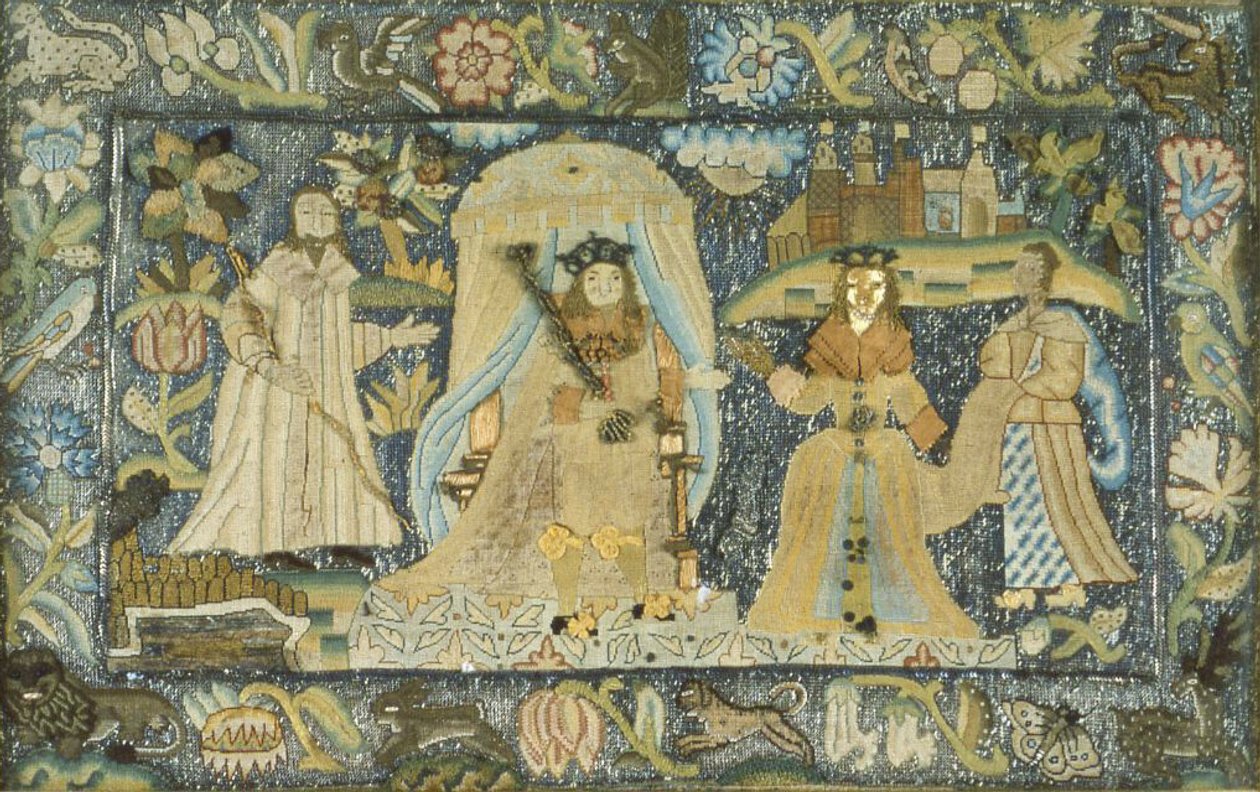 Bild der Königin von Saba vor König Salomo von Unknown artist