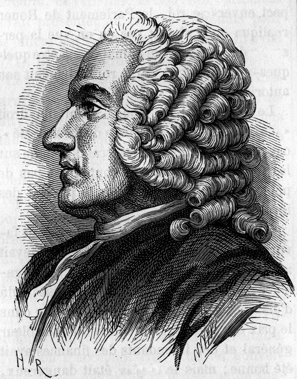Porträt von Abbe Terray (Terray), französischer Staatsmann, Generaldirektor der Finanzen (1715-1778). von Unknown artist