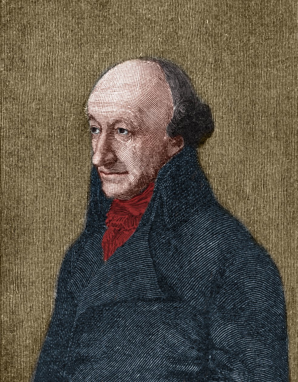 Porträt von Christoph Martin Wieland (1733-1813), deutscher Dichter, Übersetzer und Herausgeber von Unknown artist