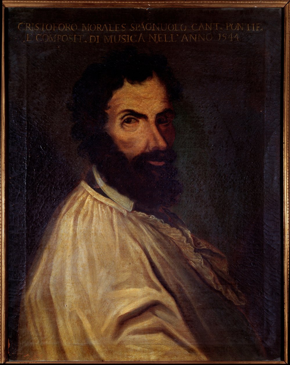 Porträt von Cristobal de Morales, englischer Komponist von Unknown artist