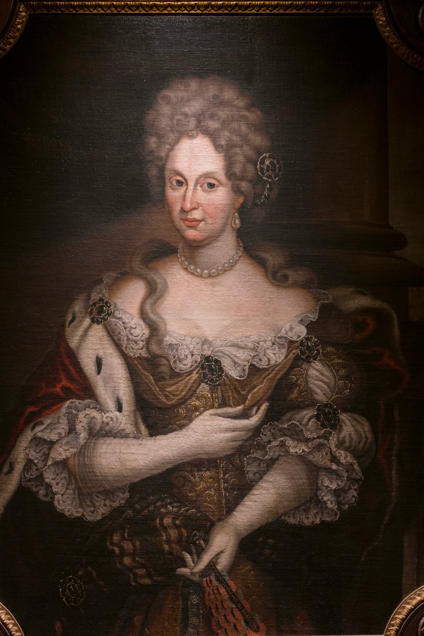 Porträt von Dorotea Sofia von Neuburg von Unknown artist