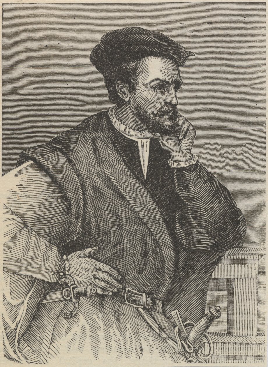 Porträt von Jacques Cartier von Unknown artist