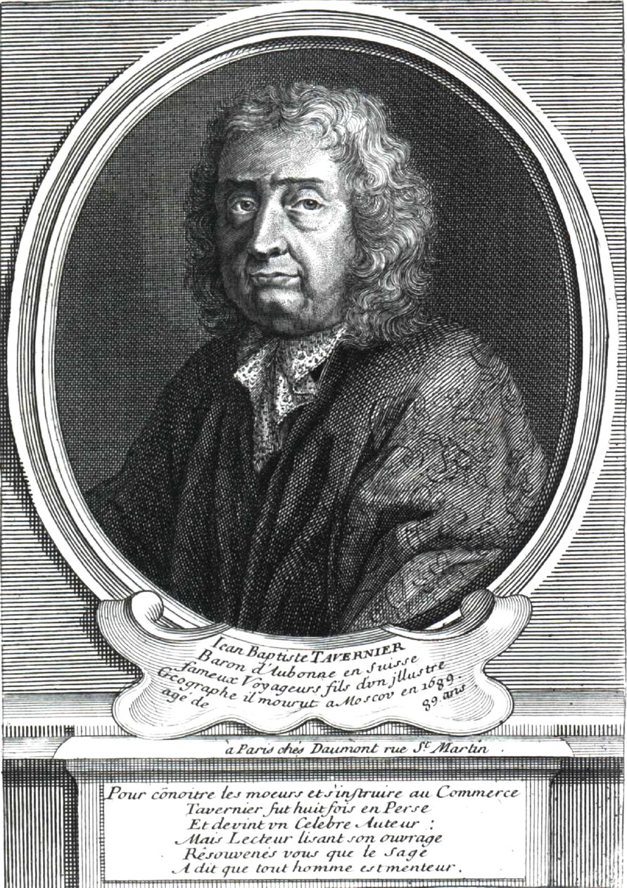 Porträt von Jean-Baptiste Tavernier (1605-1689) von Unknown artist