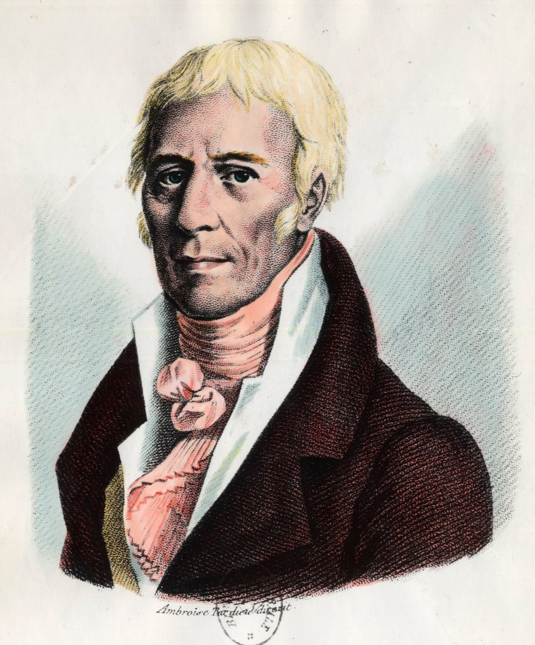 Porträt von Jean Baptiste Lamarck (1744-1829), französischer Naturforscher von Unknown artist