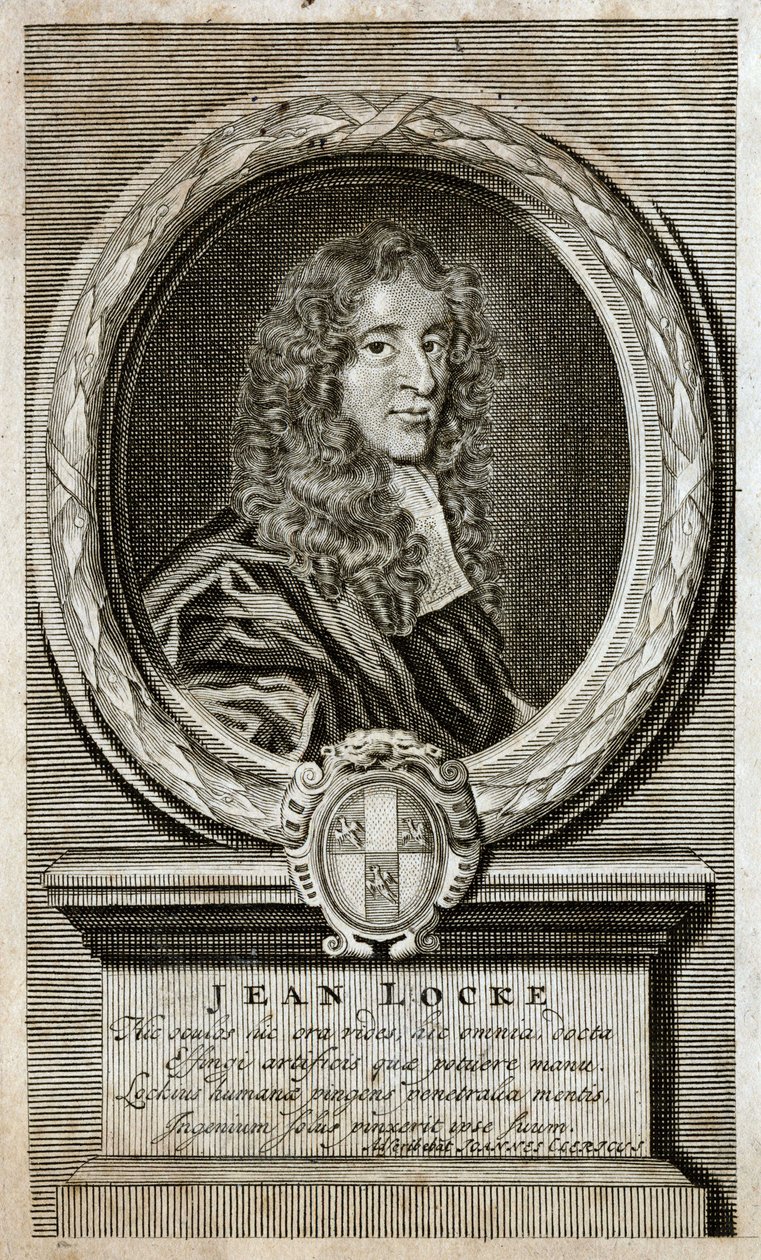 Porträt von John Locke (1632 - 1704), englischer Philosoph von Unknown artist