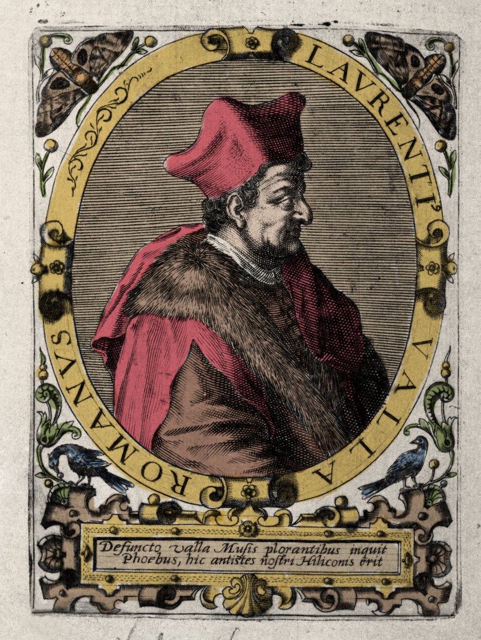 Porträt von Laurentius Valla de Lorenzo della Vale von Unknown artist