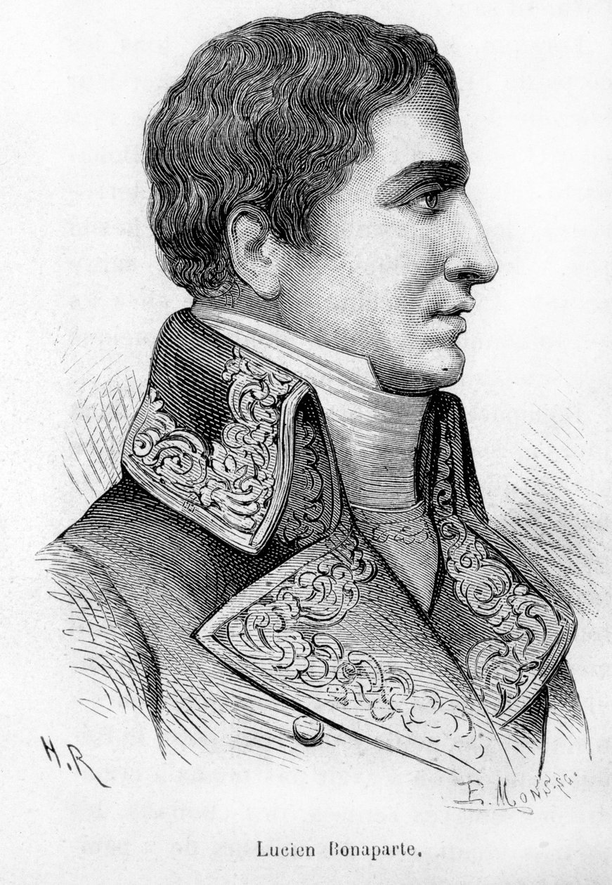 Porträt von Lucien Bonaparte (1775-1840), zweiter Bruder von Napoleon Bonaparte von Unknown artist