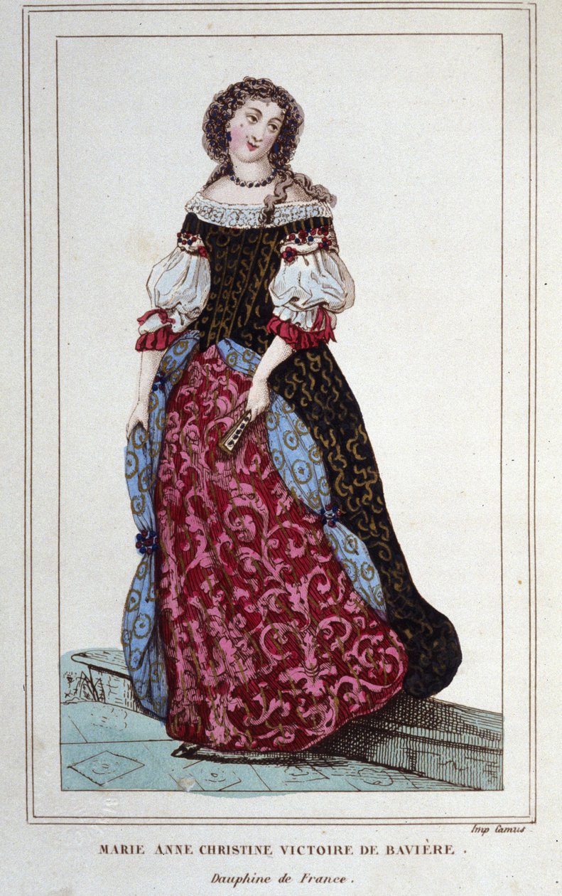 Porträt von Mary - Anne - Christine von Bayern. München von Unknown artist