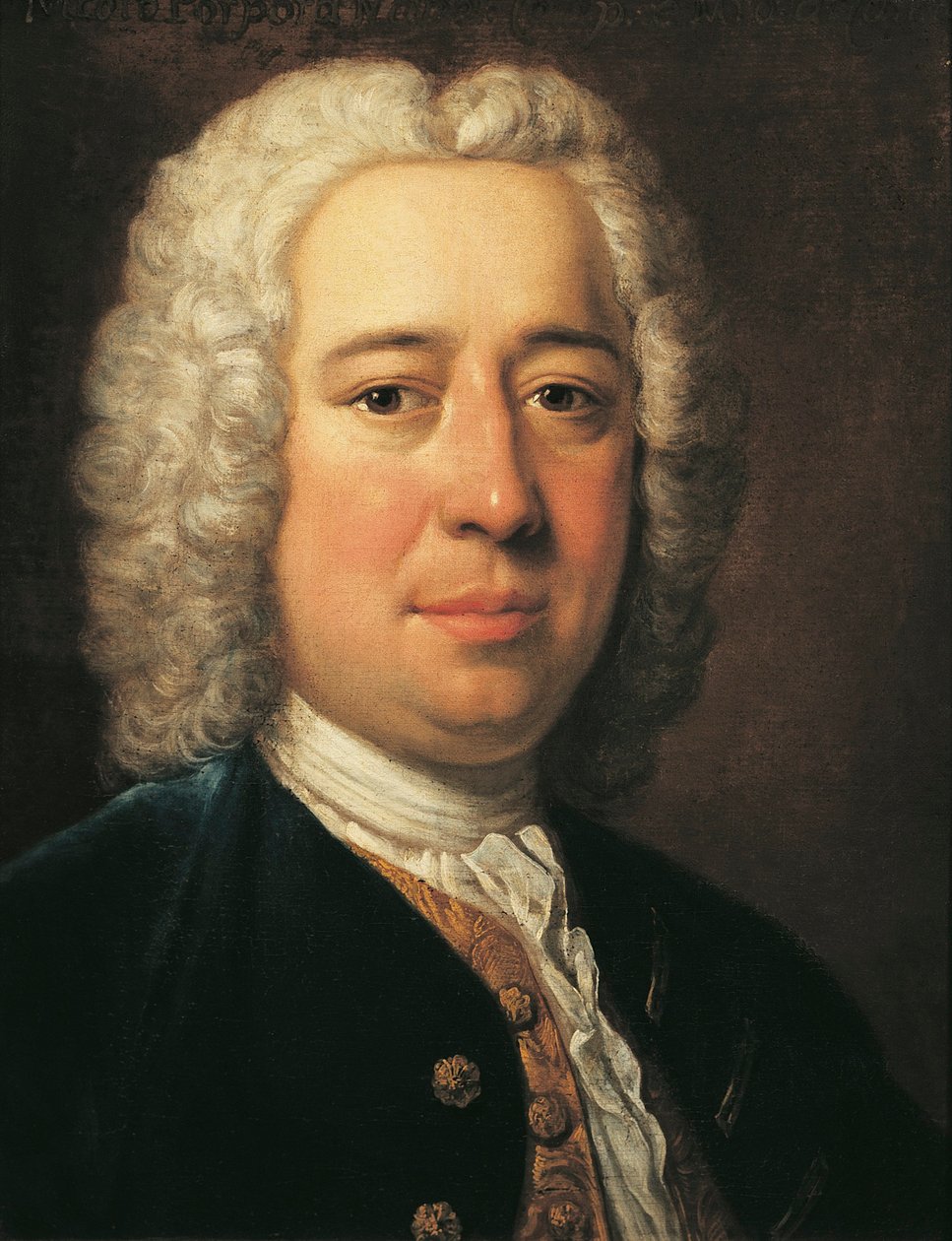 Porträt von Nicola Antonio Porpora von Unknown artist
