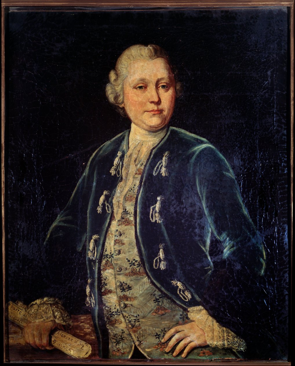 Porträt von Pasquale Potenza, italienischer Kastrat von Unknown artist