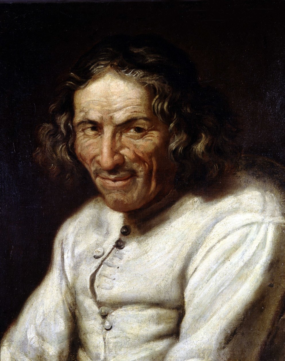 Porträt von Paul Scarron (1610 - 1660), Schriftsteller - Öl auf Leinwand, Musée de Tessée, Le Mans von Unknown artist