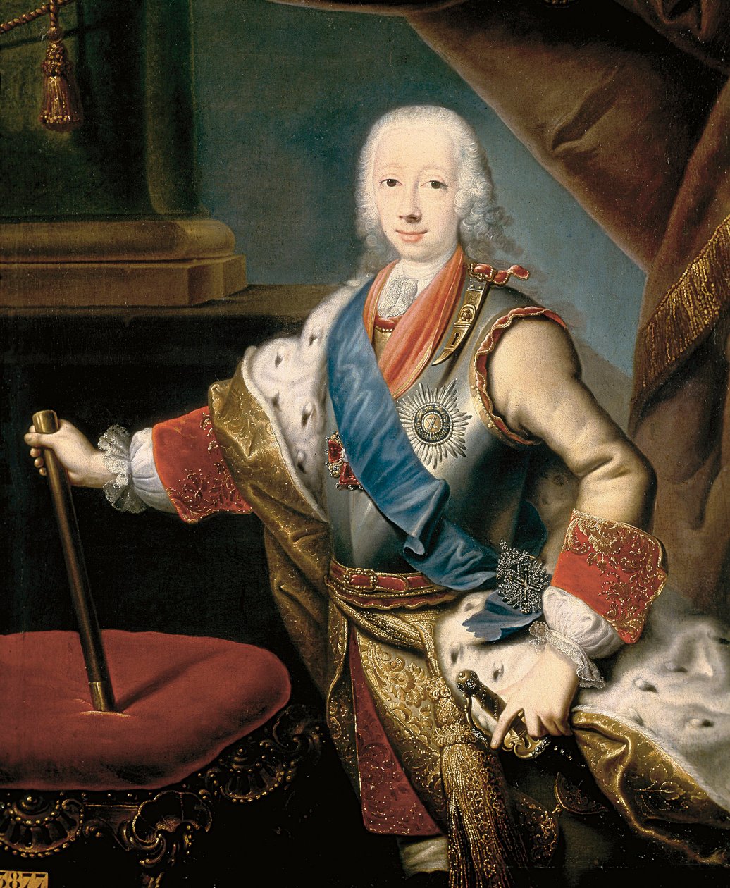 Porträt von Peter III. von Russland von Unknown artist