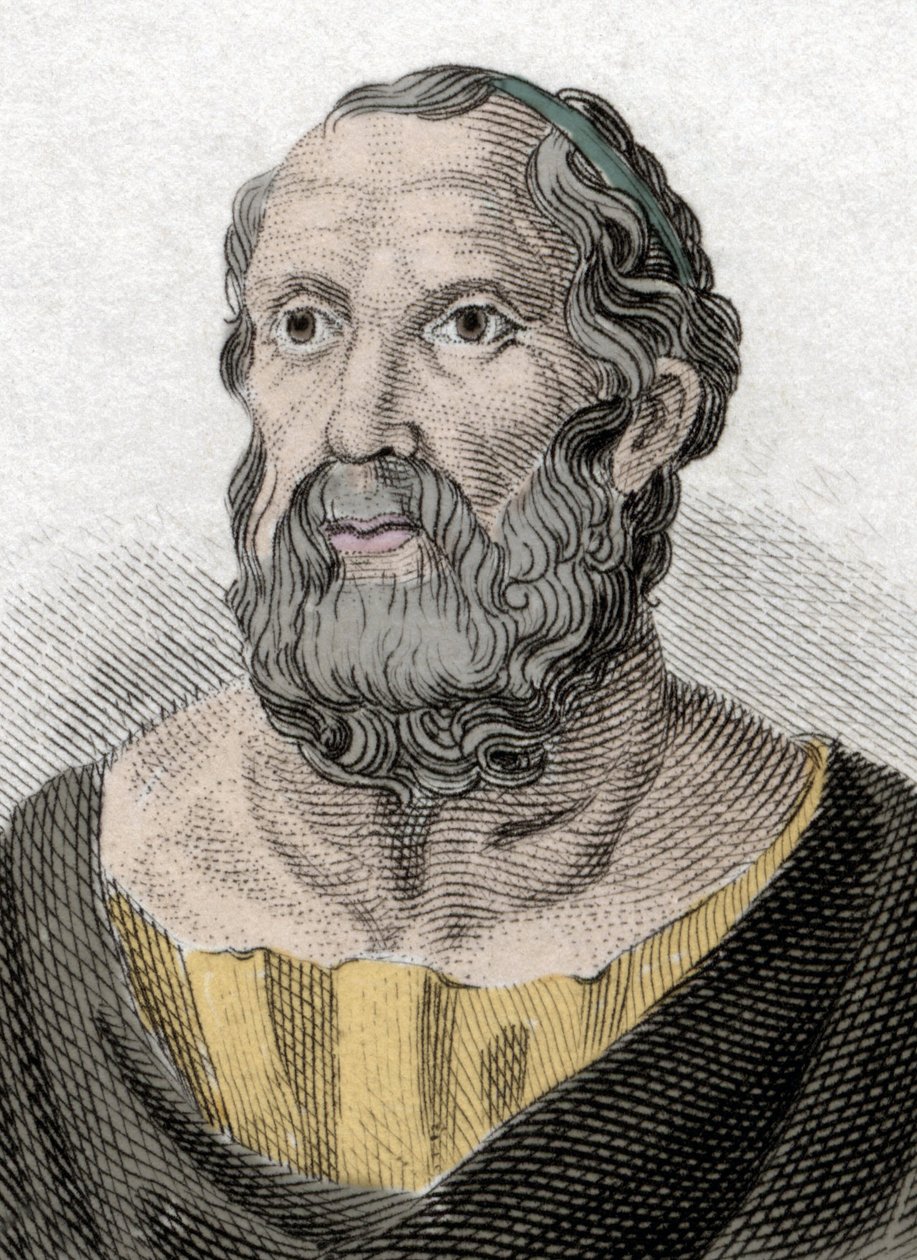 Porträt von Platon (428-348 v. Chr.), Philosoph des antiken Griechenlands von Unknown artist